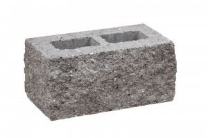 KB-BLOK KB 13-21 B – vierseitig gespaltener Beton-Pfeilerstein für Mauer-, Zaun- und Pfeilerbau