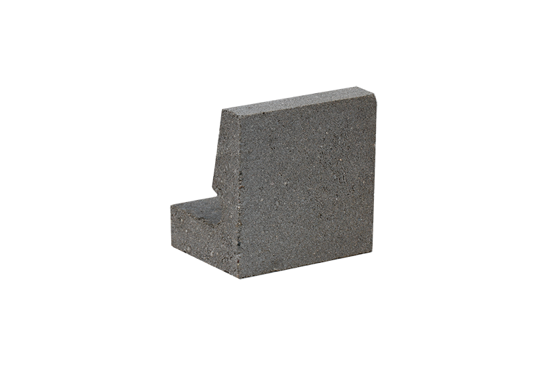 KB-BLOK KB 201-20 A – glatter geteilter Beton-Ringstein für das 300-mm-Modul