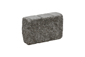 KB-BLOK KB 5-11 B 300 GRIND – zweiseitig gespaltener Beton-Eckstein mit GRIND-Oberfläche für Sichtmauerwerk und Zaunbau
