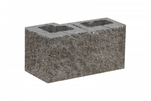 KB-BLOK KB 5-15 B – zweiseitig eckgespaltener teilbarer Beton-Eckstein für 150-mm-Mauerwerk