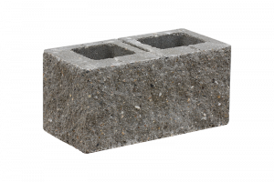 KB-BLOK KB 5-21 B – zweiseitig eckgespaltener teilbarer Beton-Mauerstein für Mauer-, Zaun- und Pfeilerbau