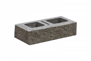 KB-BLOK KB 5-21 B90 – zweiseitig eckgespaltener teilbarer Beton-Mauerstein in 90 mm Höhe für Mauer-, Zaun- und Pfeilerbau