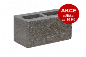 KB-BLOK KB 7-21 B – zweiseitig gespaltener teilbarer Beton-Mauerstein für Mauer-, Zaun- und Pfeilerbau