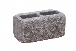 KB-BLOK KB 7-21 B GRIND – zweiseitig gespaltener teilbarer Beton-Mauerstein mit GRIND-Oberfläche für Mauer-, Zaun- und Pfeilerbau