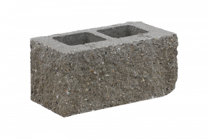 KB-BLOK KB 9-21 B – dreiseitig gespaltener Beton-Pfeilerstein für Mauer-, Zaun- und Pfeilerbau