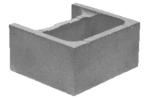 KB-BLOK KB ZB-50 RAPID Endstein – Schalungs-Endstein für Fundamente, tragende Wände, Keller und Stützwände
