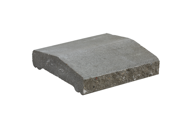 KB-BLOK KB ps-15 B 250 – Gespaltene Mauerabdeckung für 150-mm-Mauerwerk