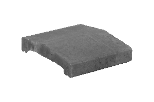 KB-BLOK KB ps-20 A 250 – Glatte Mauerabdeckung für 200-mm-Mauerwerk