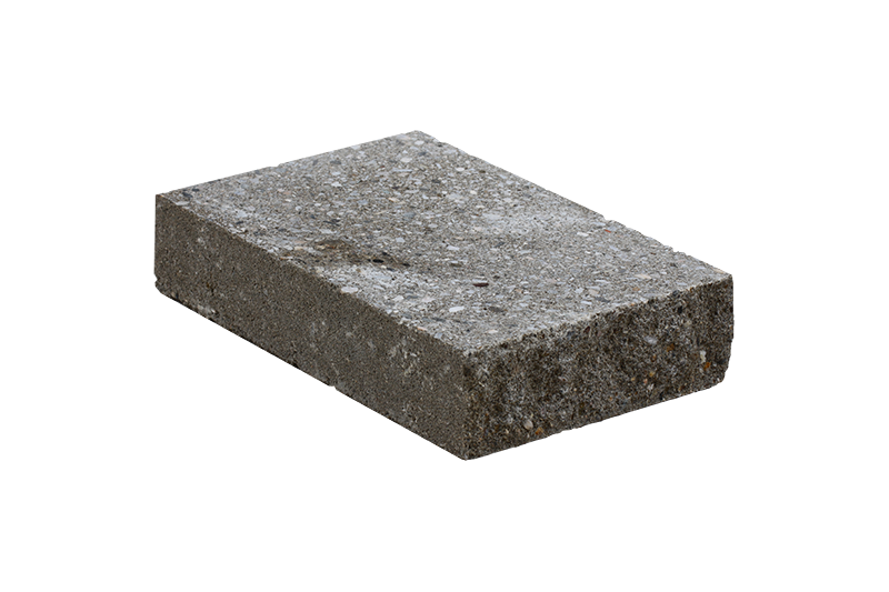KB-BLOK KB ps-20 G 65 – Beidseitig gespaltene Mauerabdeckung für 200-mm-Mauerwerk