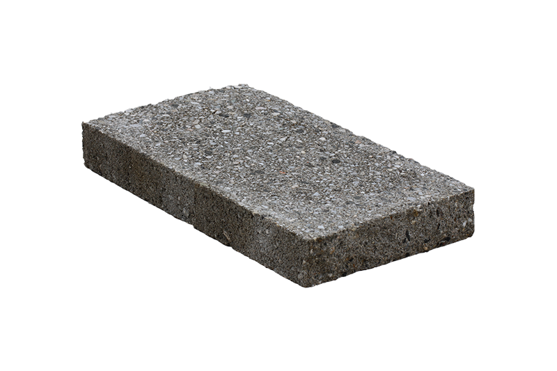 KB-BLOK KB ps-30 G 45 – Einseitig gespaltene Mauerabdeckung für 300-mm-Mauerwerk