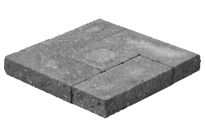 KB-BLOK KB sh-50 G 65 – Modulare gespaltene Pfeilerabdeckung für 400 × 400 mm Pfeiler