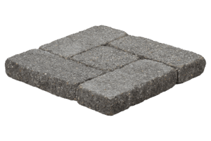 KB-BLOK KB sh-50 G 65 GRIND – Modulare gespaltene Pfeilerabdeckung mit GRIND-Oberfläche für 400 × 400 mm Pfeiler