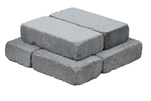 KB-BLOK KB ssh-50 A GRIND – Zweilagiges modulares Pfeilerkopf-Element mit GRIND-Oberfläche für 400 × 400 mm Pfeiler