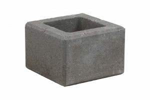 KB-BLOK PlayBlok KBF 30-15 A – glatter quadratischer Pfeilerstein für Zaun- und Mauerwerk