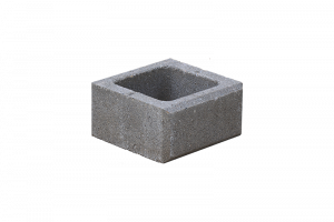 KB-BLOK PlayBlok KBF 20-7 AP 100 – schmaler glatter Halbstein für Zaun- und Mauerwerk