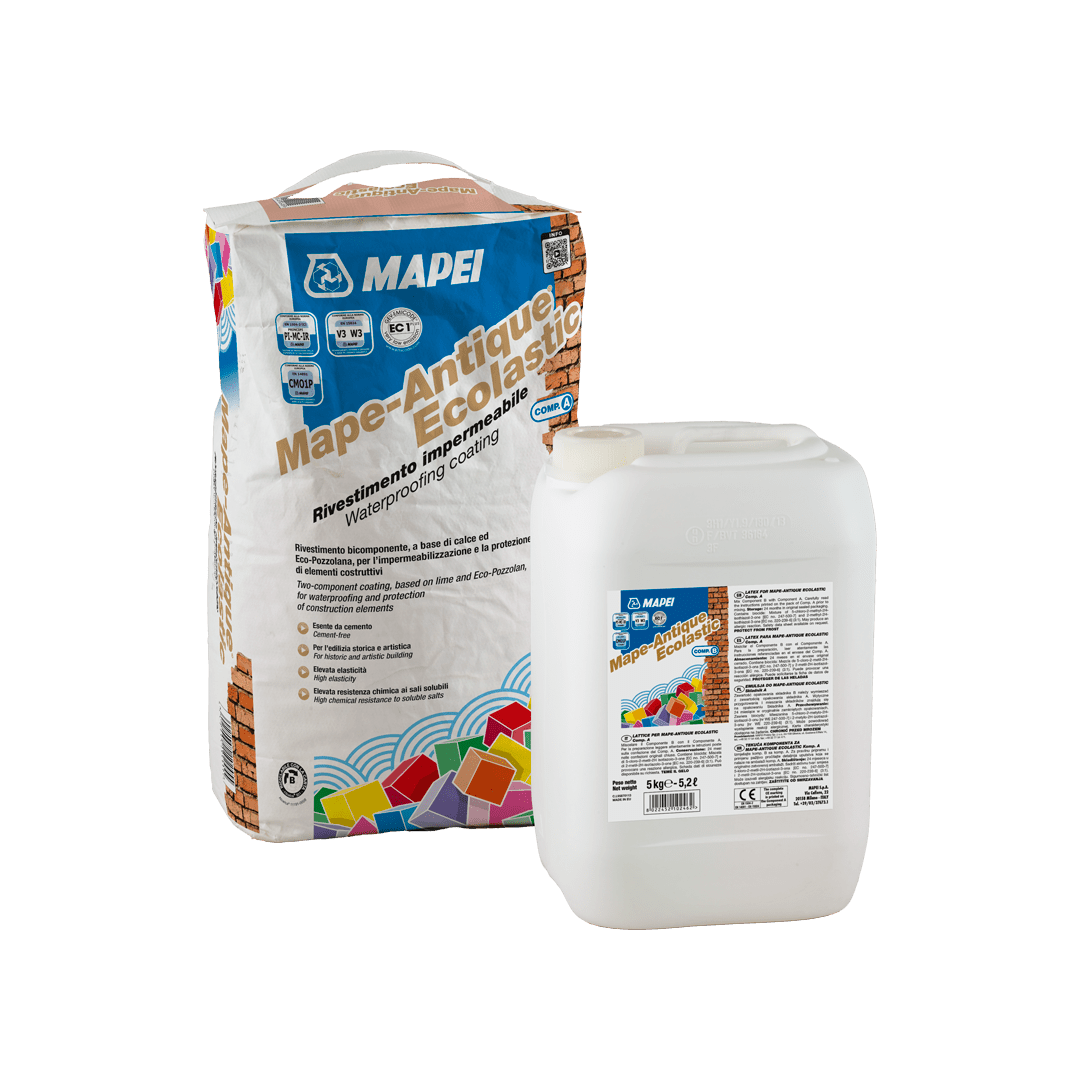 MAPEI MAPE-ANTIQUE ECOLASTIC – Sanier- und Restauriermörtel – 15 kg