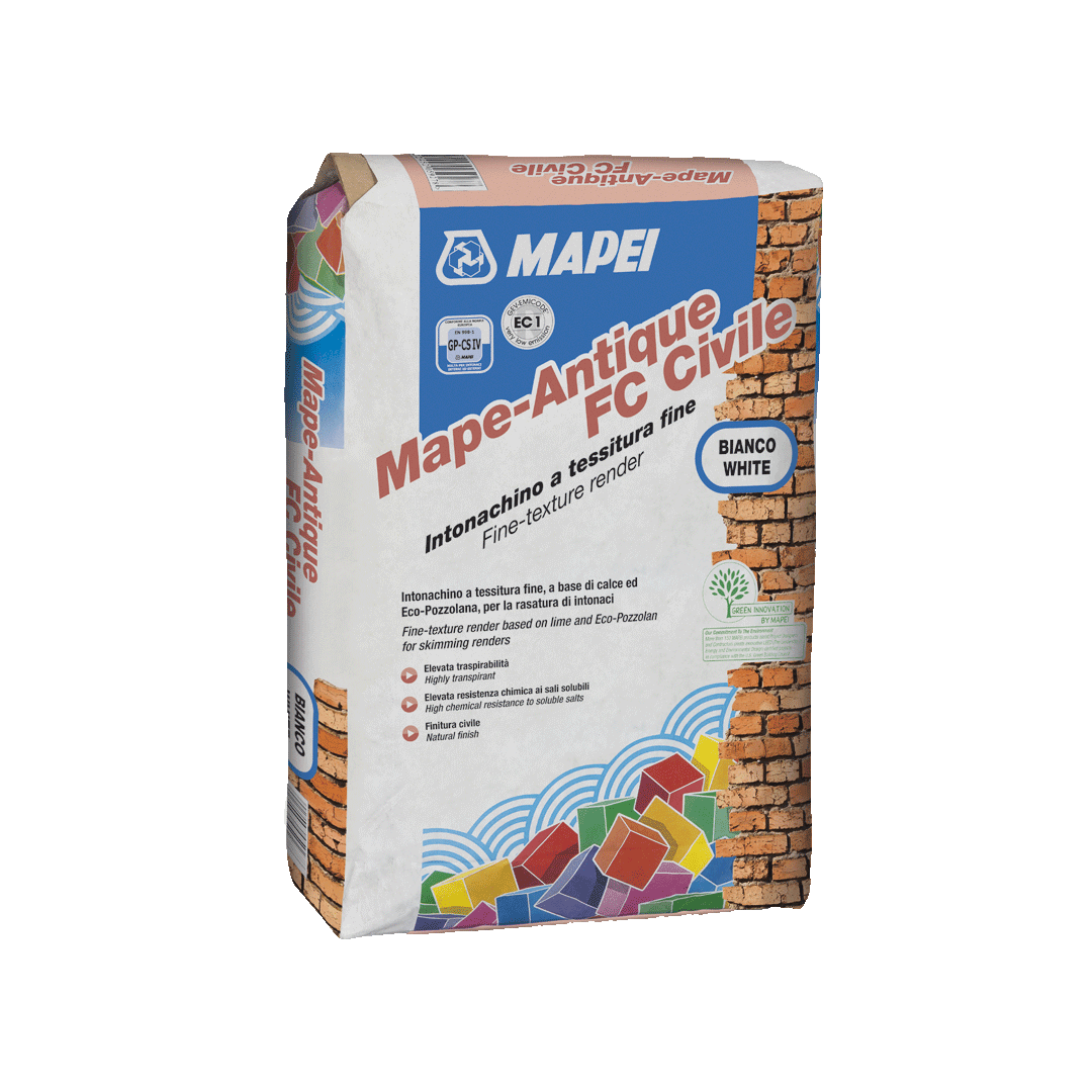 MAPEI MAPE-ANTIQUE FC CIVILE – Sanier- und Restauriermörtel – 25 kg