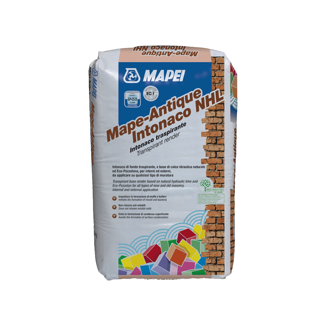 MAPEI MAPE-ANTIQUE INTONACO NHL – Sanier- und Restauriermörtel – 25 kg