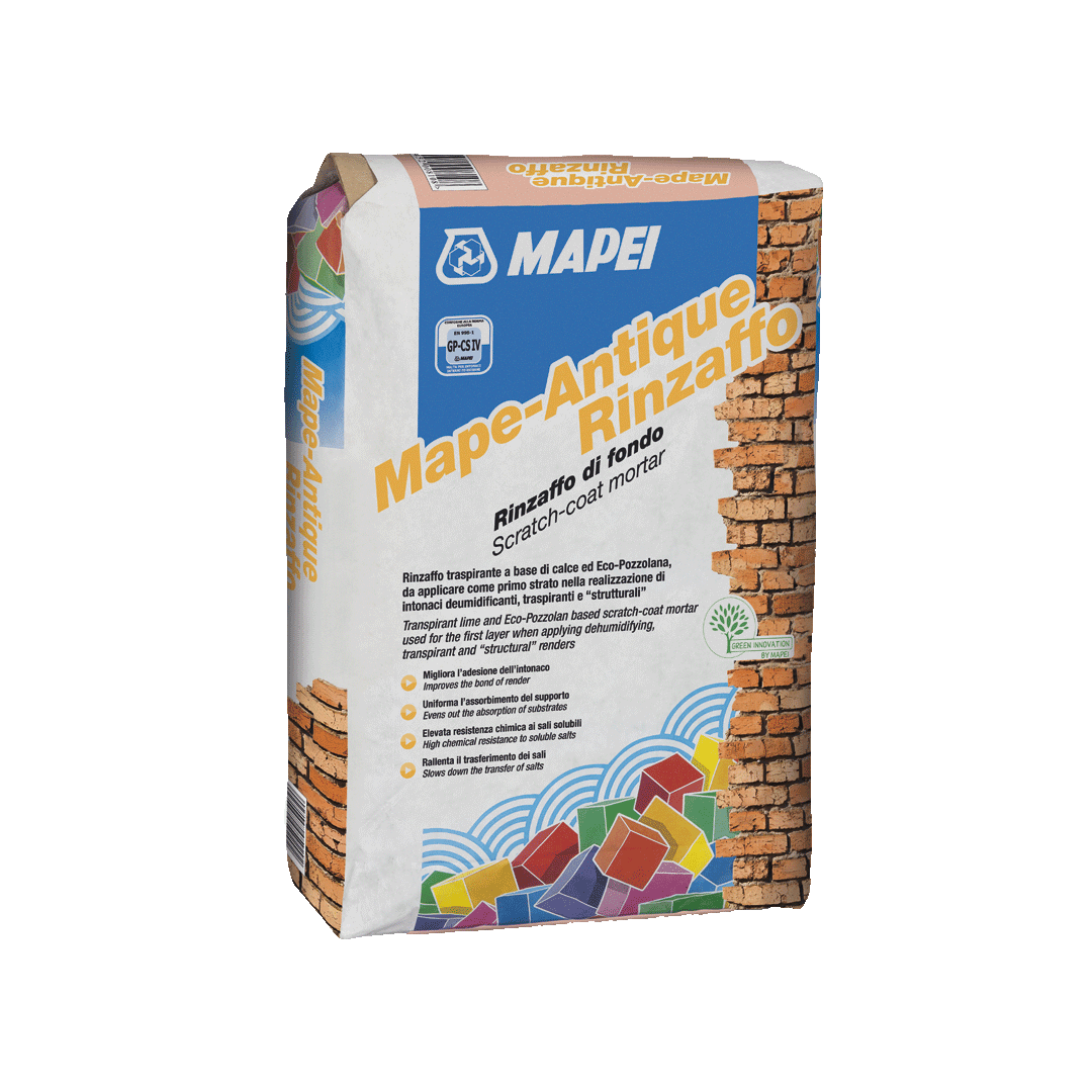 MAPEI MAPE-ANTIQUE RINZAFFO – Sanier- und Restauriermörtel – 20 kg