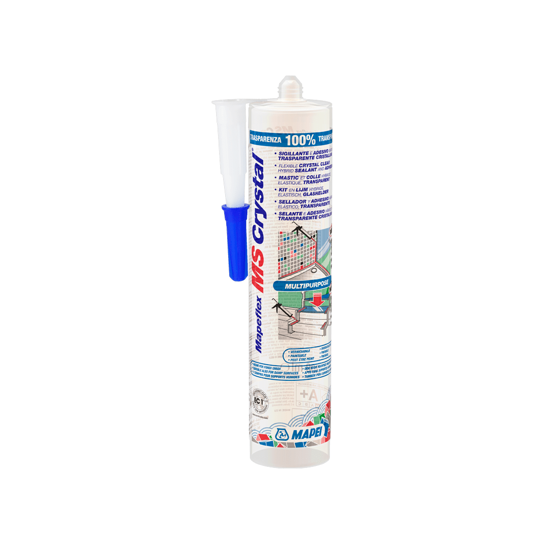 MAPEI MAPEFLEX MS CRYSTAL – Hybrid-Dichtstoff – 12 Kartusche