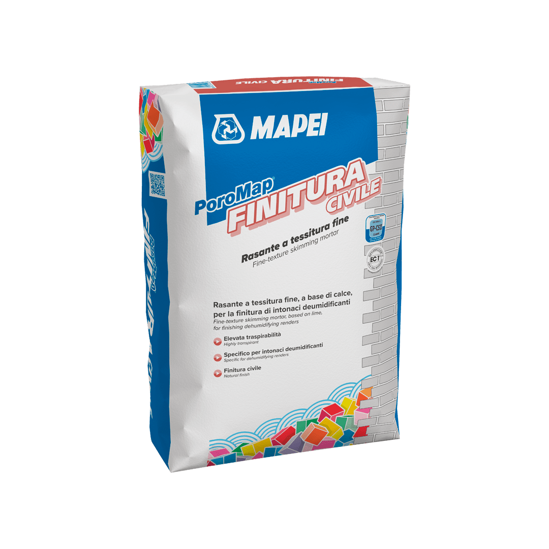 MAPEI POROMAP FINITURA CIVILE – Sanierputz – 25 kg