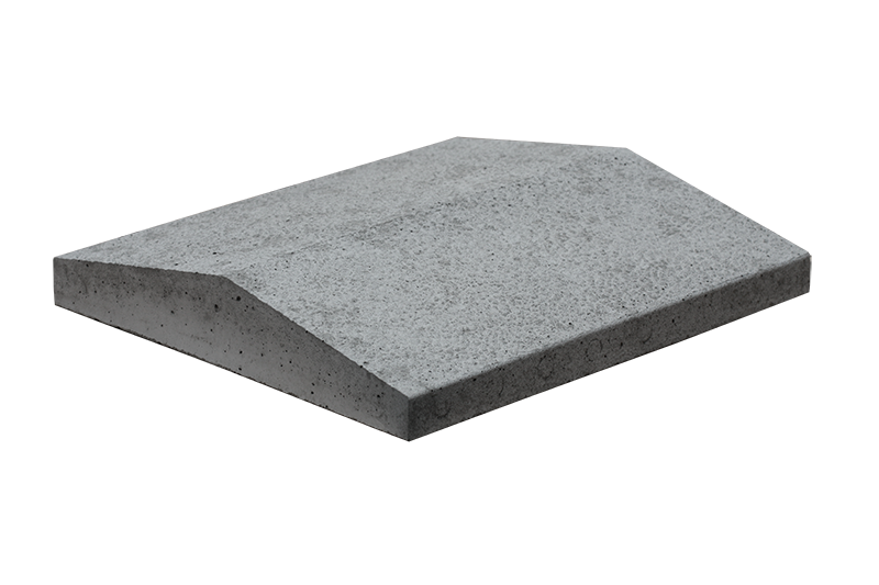 KB-BLOK KB PS 35 – Sattelförmige Mauerabdeckung für 300-mm-Mauerwerk