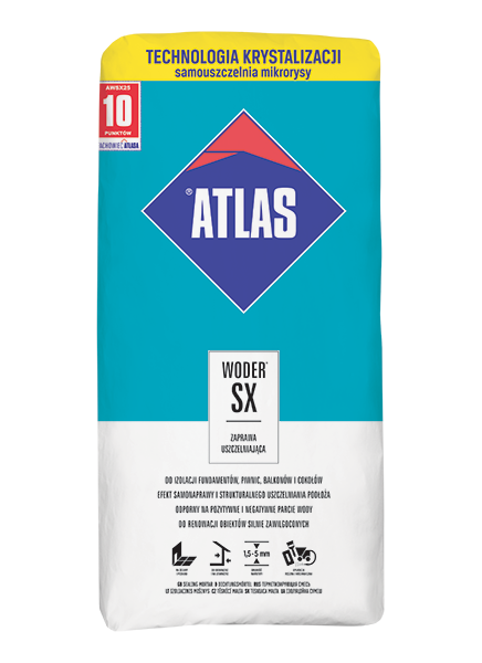 ATLAS WODER SX – Dichtungsmörtel | 25 kg