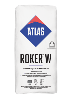 ATLAS ROKER W – Klebemörtel für Wärmedämmungssysteme mit Mineralwolle | 25 kg
