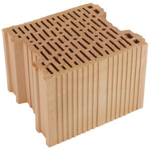HELUZ AKU 30/33,3 MK, P15 – Schallschutz-Ziegel für tragendes Mauerwerk, 333 x 300 x 238 mm