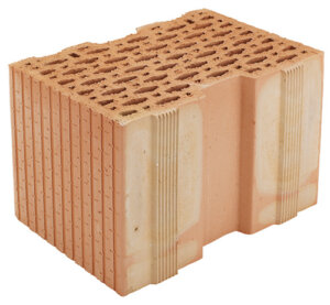 HELUZ AKU 36,5 MK, P15 – Schallschutz-Ziegel für tragendes Mauerwerk, 247 x 365 x 238 mm