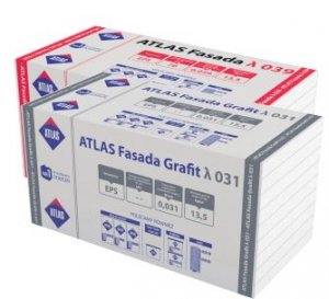 ATLAS FUNDAMENT STANDARD λ 38 – EPS-Dämmplatte für feuchtebeanspruchte Fundament-, Sockel- und Kellerbereiche