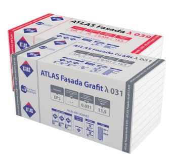 ATLAS FUNDAMENT STANDARD λ 38 – EPS-Dämmplatte für feuchtebeanspruchte Fundament-, Sockel- und Kellerbereiche