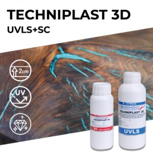 TECHNIArt TECHNIPLAST 3D UVLS+SC – UV-stabiles Gießharz bis 2 cm