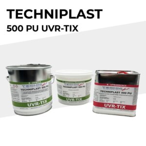 TECHNIArt TECHNIPLAST 500 PU UVR-TIX Polyurethanharz für senkrechte Steinteppichflächen