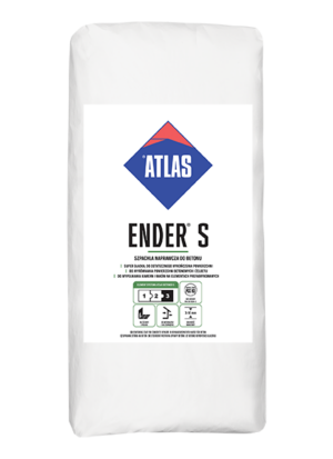 ATLAS ENDER S – Spachtelschicht im System ATLAS BETONER S (3-10 mm) | 25 kg