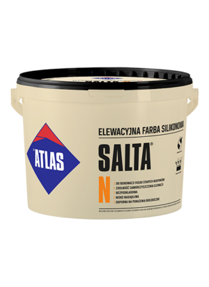 ATLAS SALTA N – Diffusionsoffene Silikon-Fassadenfarbe | Farbgruppe II | 10 l