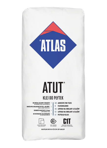 ATLAS ATUT – Fliesenkleber (C1T), 2 - 10 mm | 25 kg