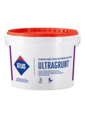ATLAS ULTRAGRUNT – Schnelltrocknende Grundiermasse für kritische Untergründe | 5 kg