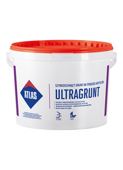ATLAS ULTRAGRUNT – Schnelltrocknende Grundiermasse für kritische Untergründe | 5 kg