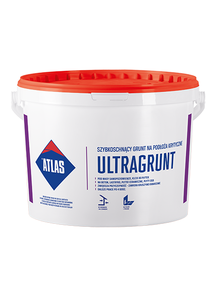 ATLAS ULTRAGRUNT – Schnelltrocknende Grundiermasse für kritische Untergründe | 5 kg