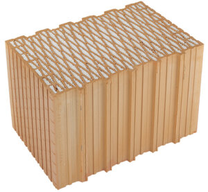 HELUZ FAMILY 38 2in1 Plan – Wärmedämmender Mauerziegel für Außenwände, 247 x 380 x 249 mm