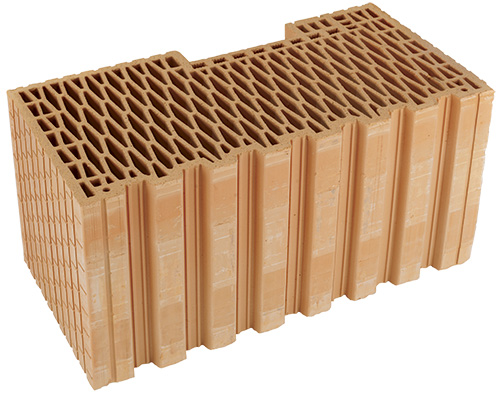 HELUZ FAMILY 50-K Plan – Wärmedämmender Mauerziegel für Außenwände, 247 x 500 x 249 mm