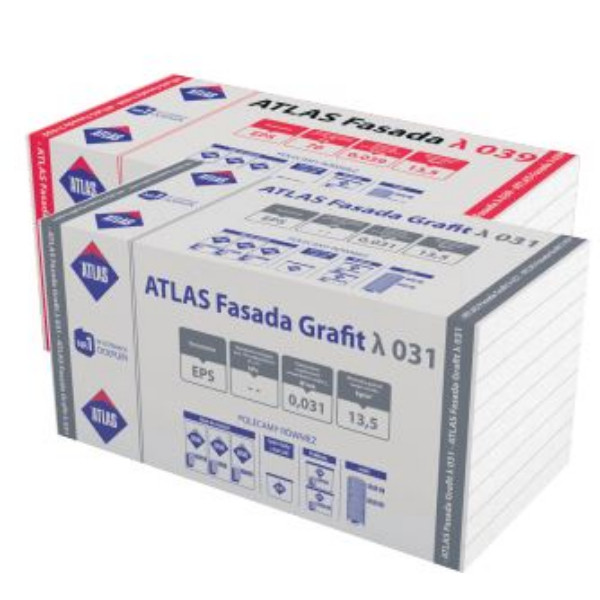 ATLAS FASADA GRAFIT Lambda 31 EPS-Dämmplatten