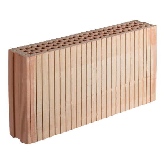 HELUZ AKU 10 Plan – Schallschutz-Ziegel für tragendes Mauerwerk, 500 x 100 x 249 mm