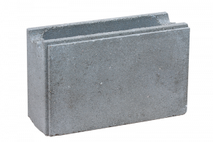 KB-BLOK Lidovka glatt – Beton-Hohlblock für Zaun- und Sichtschutzmauern