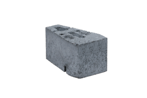 KB-BLOK GEOSTONE miniFLAT 1/6 – glatter Sechstel-Stützmauerstein für kleine Radien und Läuferverbände