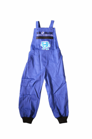 KB-BLOK Kinder-Latzhose – Kinder-Arbeitshose mit KB-BLOK-Logo