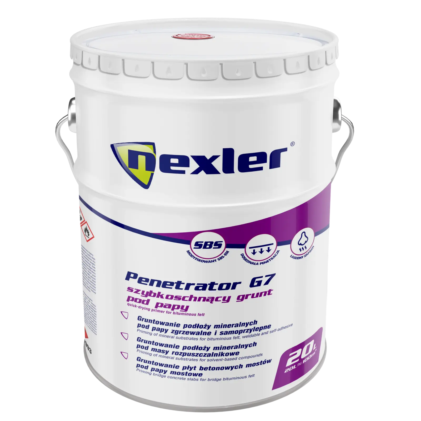 NEXLER Penetrator G7 – lösemittelhaltige Bitumenabdichtung