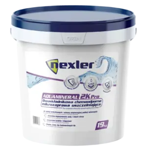 NEXLER AQUAMINERAL 2K Pro – chemikalienbeständige 2K-Dichtschlämme – 19 kg