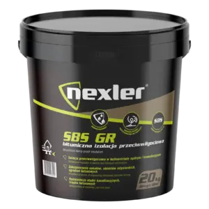 NEXLER SBS GR – lösemittelhaltige Bitumenabdichtung